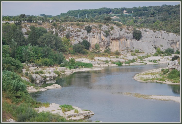 Fonds d'cran Nature Fleuves - Rivires - Torrents Le Gardon  Collias (30)