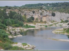 Fonds d'cran Nature Le Gardon  Collias (30)