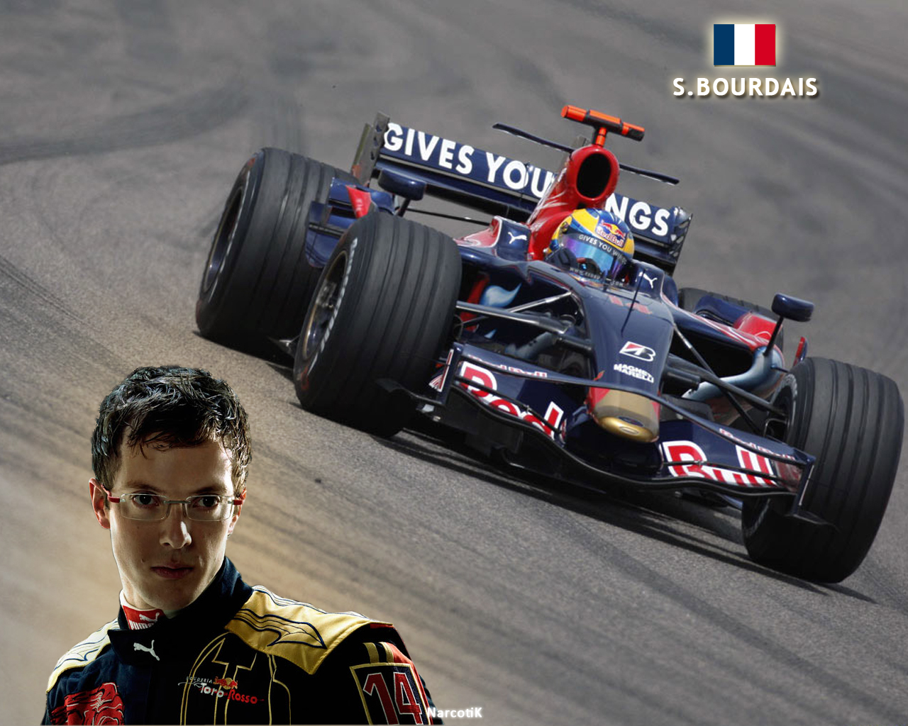 Fonds d'cran Sports - Loisirs Formule 1 Sebastien Bourdais