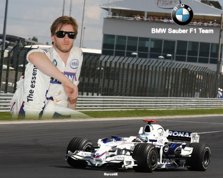 Fonds d'cran Sports - Loisirs Formule 1 Heidfeld Sauber BMW Formule 1