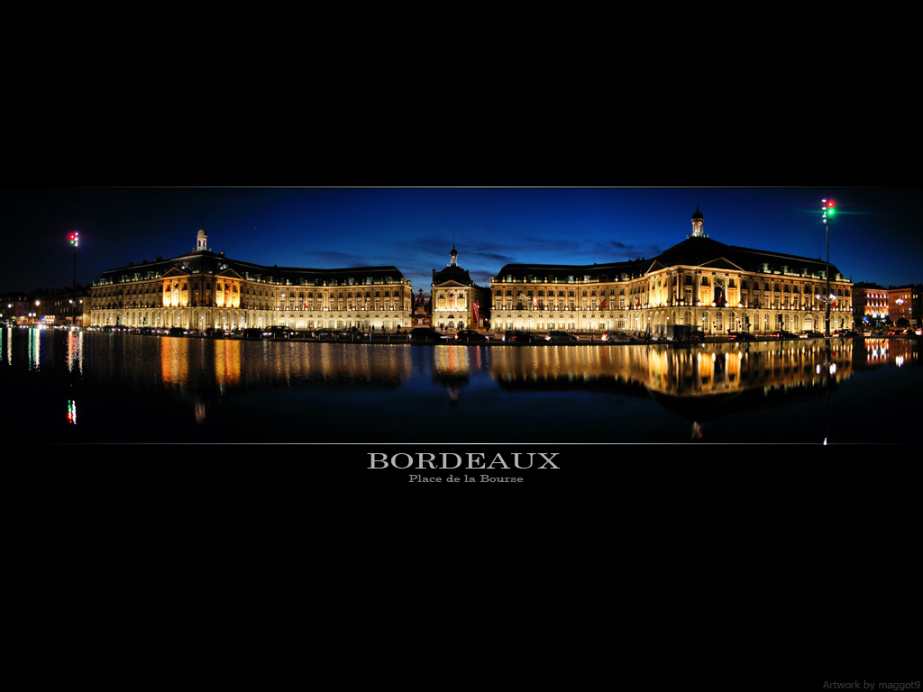 Wallpapers Constructions and architecture Faades Bordeaux 'Place de la bourse'