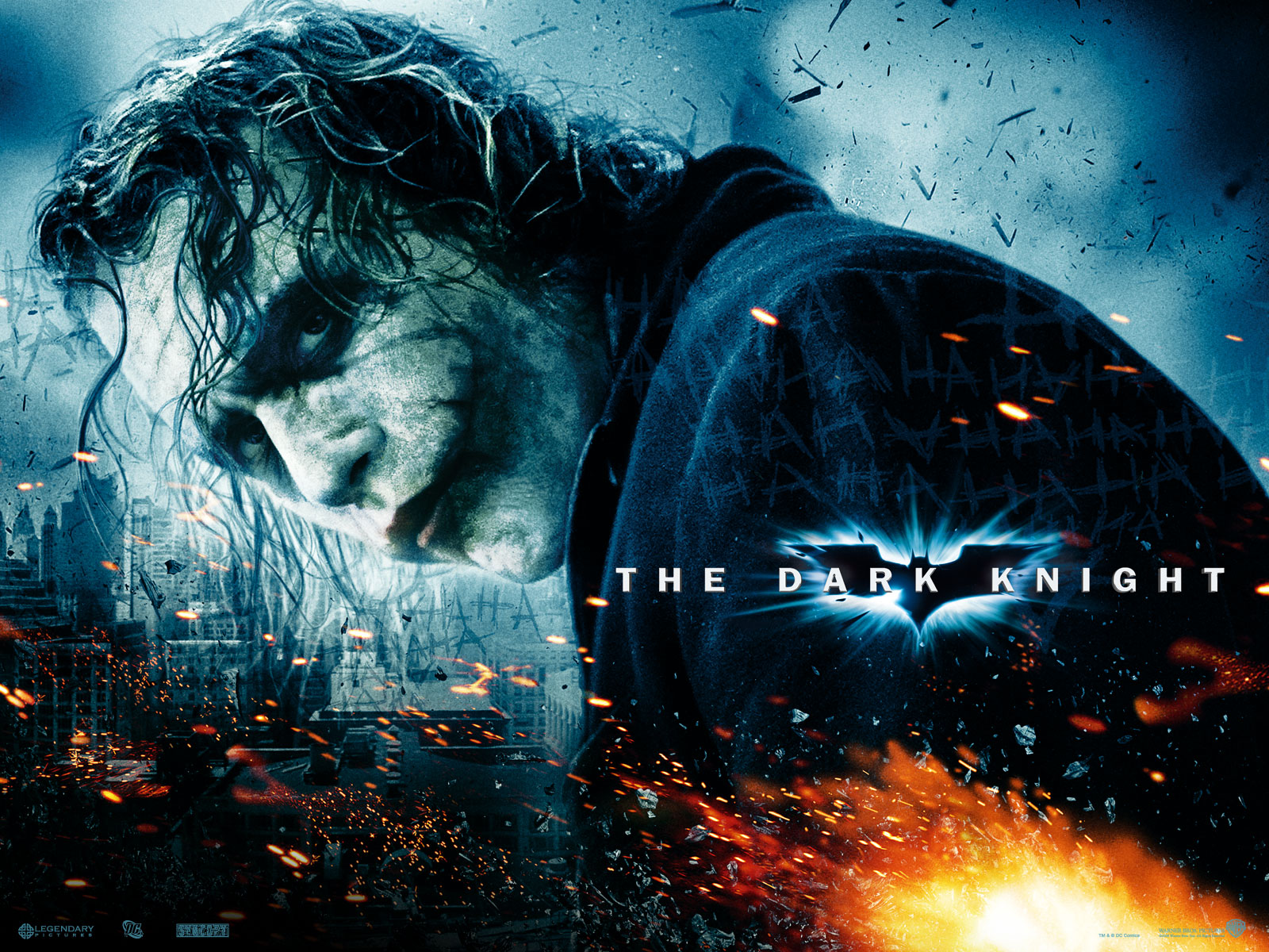 Wallpapers Movies Batman - The Dark Knight Un P'tit Sourire?