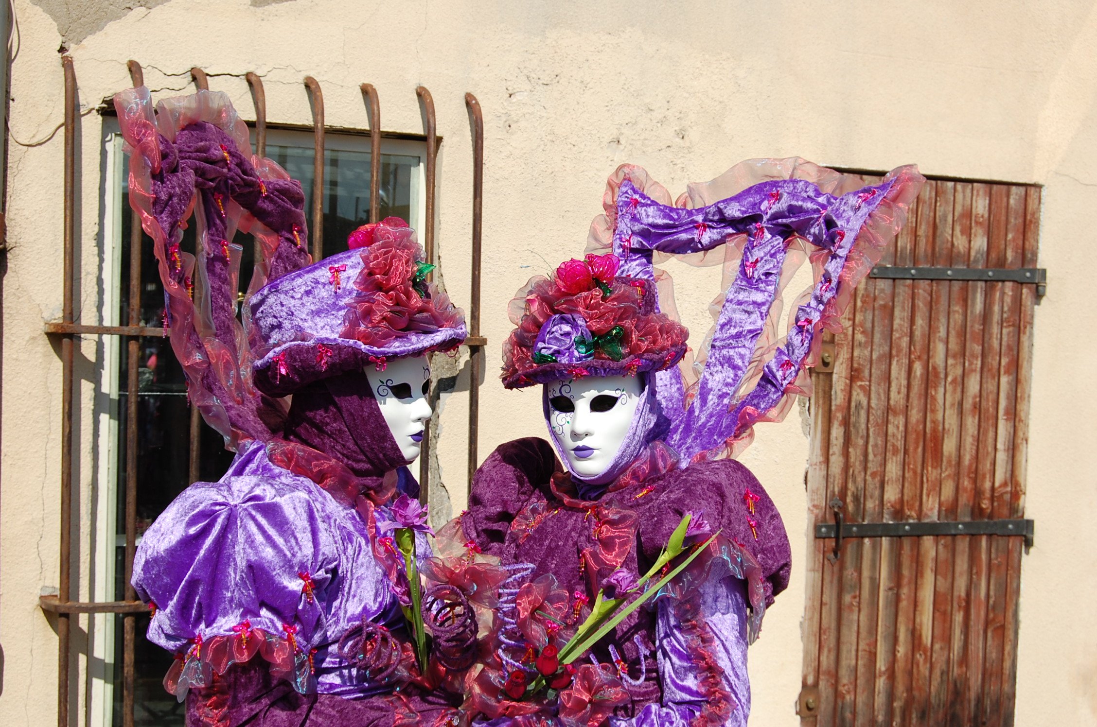 Fonds d'cran Hommes - Evnements Carnavals - Costumes Flneries au Miroir