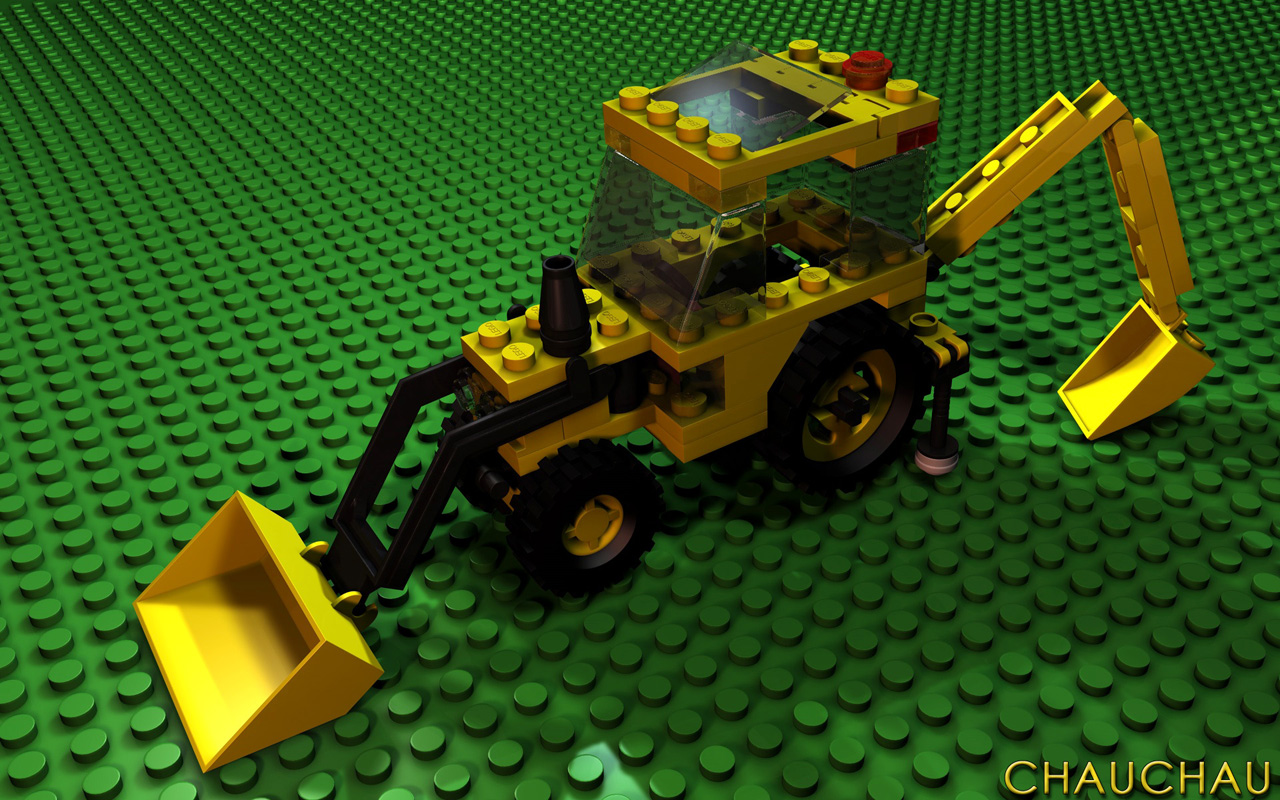 Wallpapers Digital Art 3D - Cinema 4D Lego