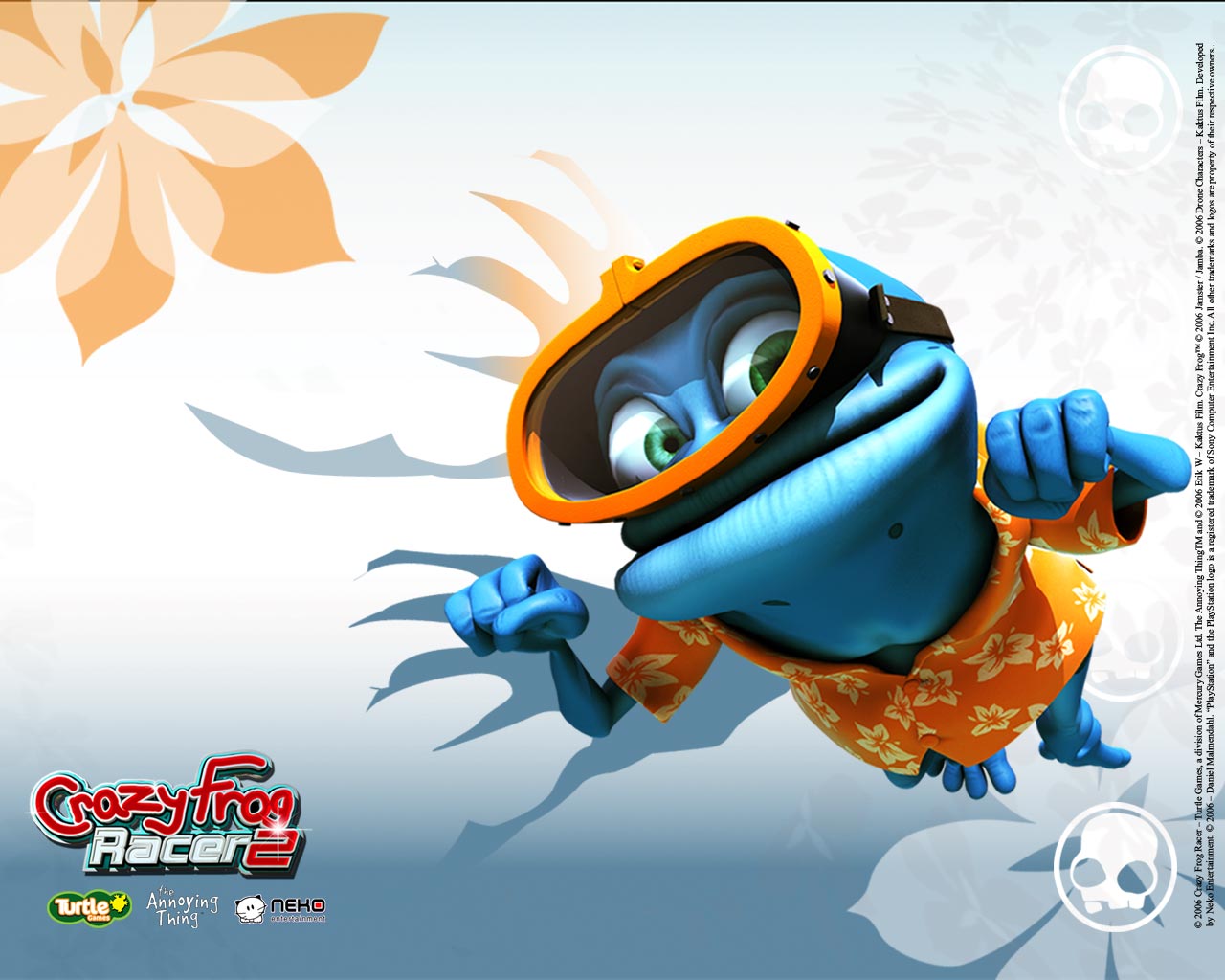 Fonds d'cran Jeux Vido Crazy Frog Racer 2 