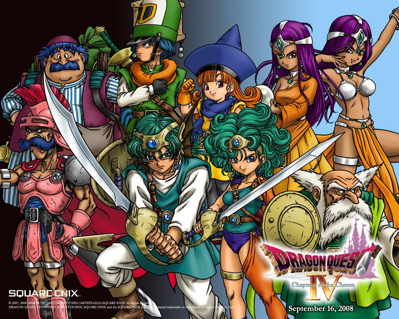 Fonds d'cran Jeux Vido Dragon Quest - L'Epopée des Elus 