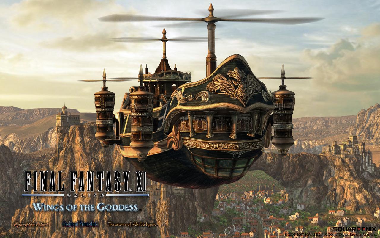 Wallpapers Video Games Final Fantasy XI - Wings of the Goddess 