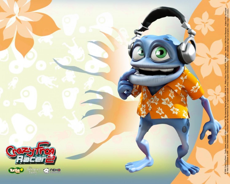 Fonds d'cran Jeux Vido Crazy Frog Racer 2 Wallpaper N213004