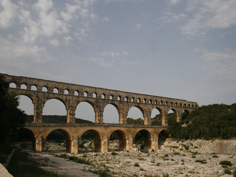 Fonds d'cran Constructions et architecture Ponts - Aqueducs pont du Gard