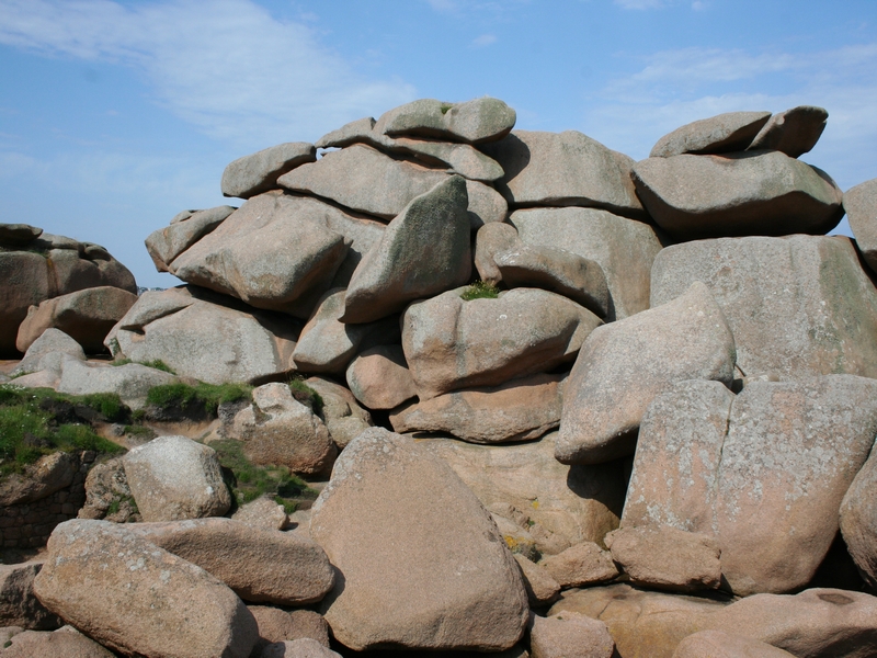 Fonds d'cran Nature Roches - Pierres - Sables Ploumanach...dept ... Ctes d'Armor