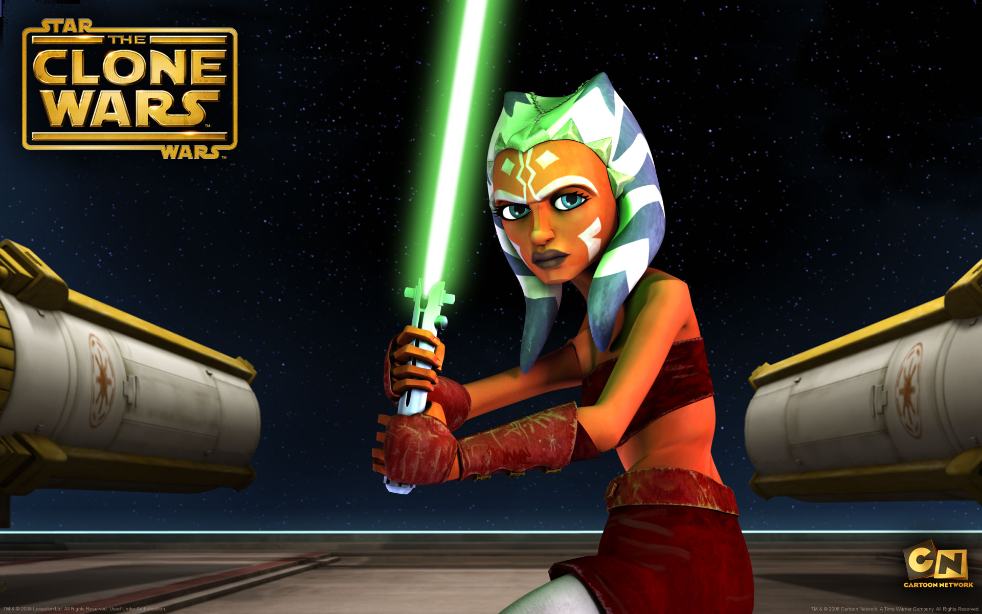 Fonds d'cran Dessins Anims Star Wars : the Clone Wars Ahsoka