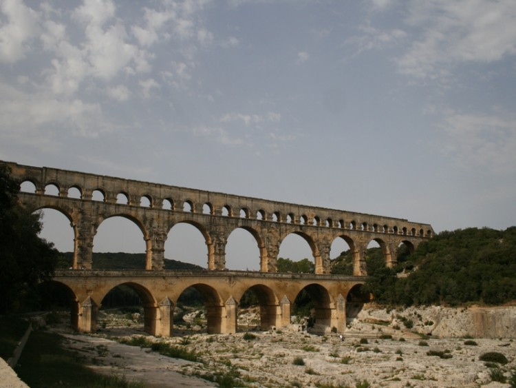 Fonds d'cran Constructions et architecture Ponts - Aqueducs pont du Gard