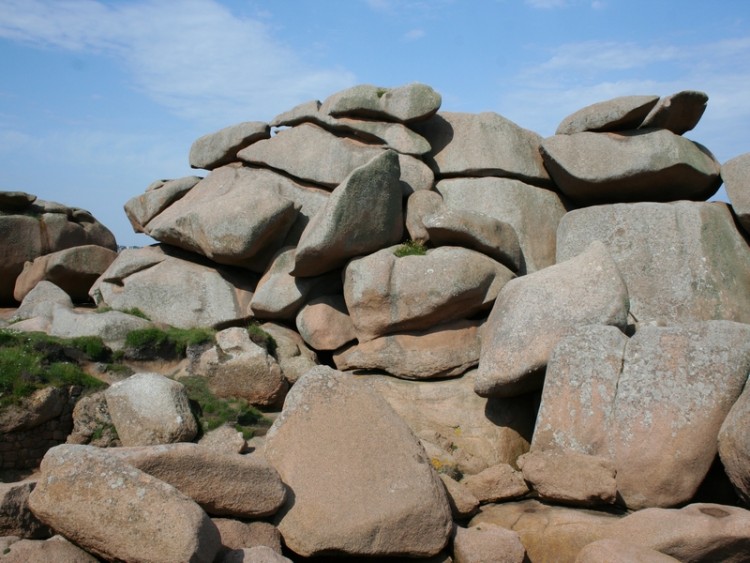 Fonds d'cran Nature Roches - Pierres - Sables Ploumanach...dept ... Ctes d'Armor