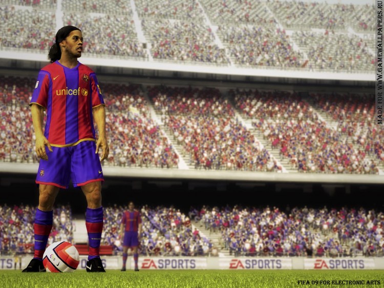 Fonds d'cran Jeux Vido FIFA 09 Wallpaper N213374