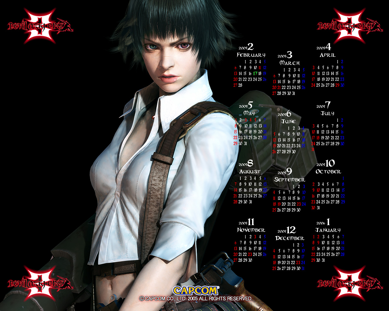 Fonds d'cran Jeux Vido Devil May Cry 3 