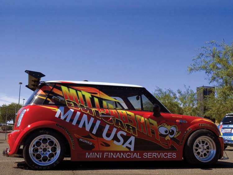 Fonds d'cran Voitures Mini Mini Cooper S Fireball Tim Racing Dragster