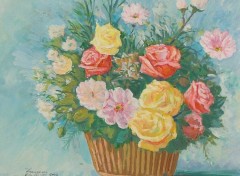 Wallpapers Art - Painting Fleurs