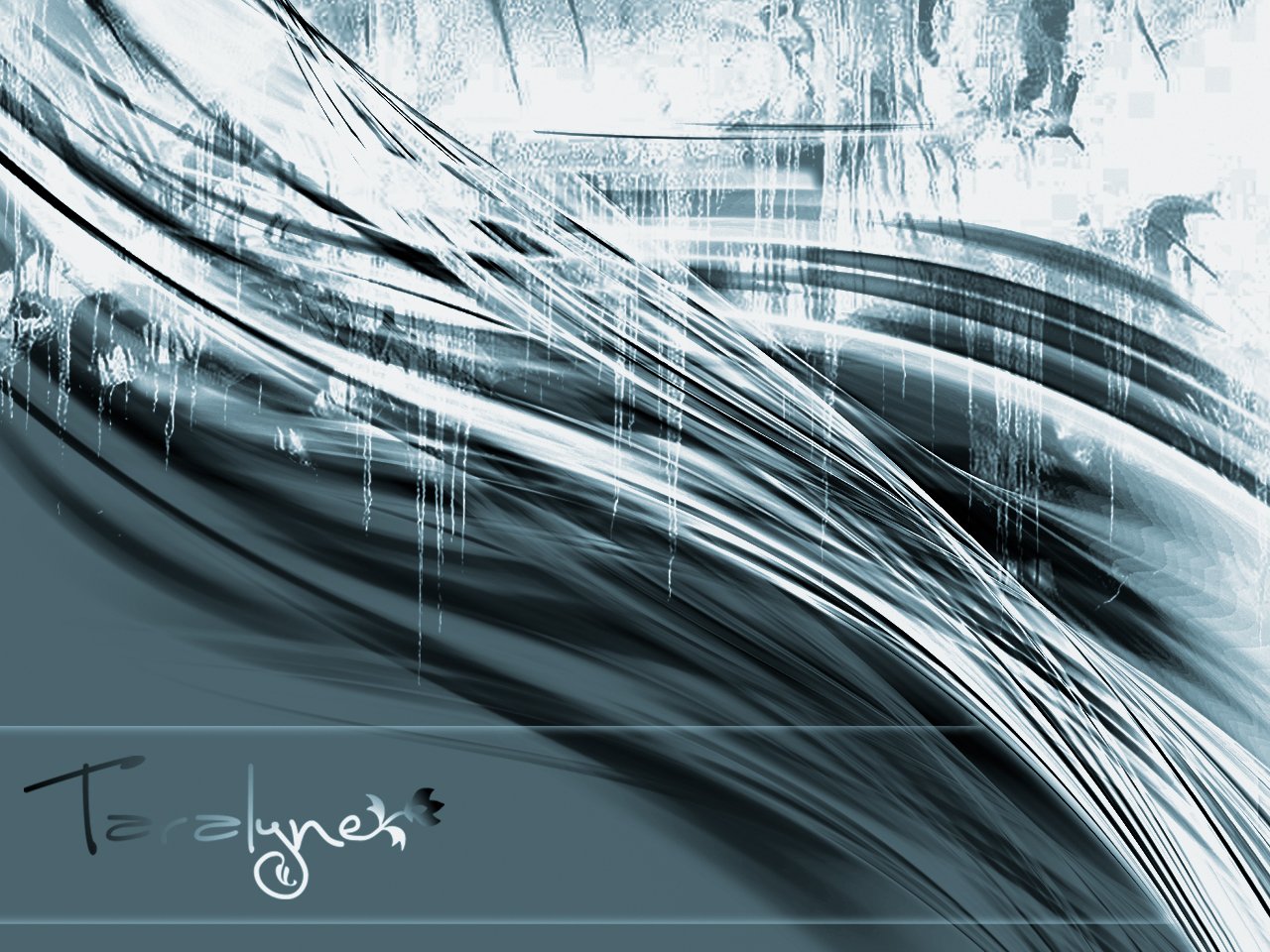 Wallpapers Digital Art Abstract Blue winter