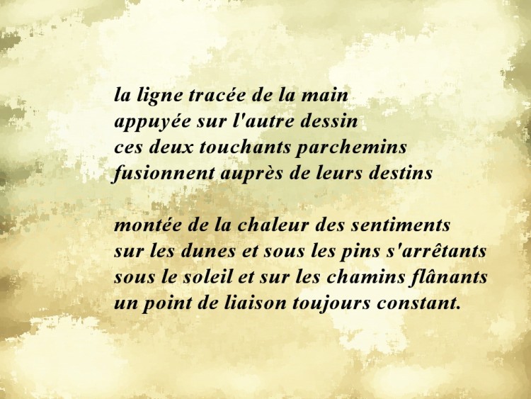 Wallpapers Digital Art Poetry - Texts deux mains