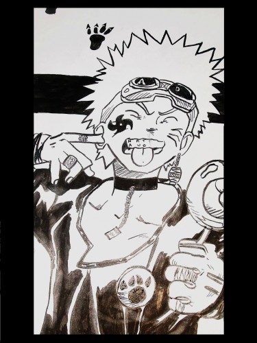 Fonds d'cran Art - Crayon Manga - Naruto naruto