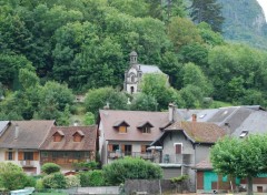 Wallpapers Constructions and architecture Les alentours du lac d'Annecy 