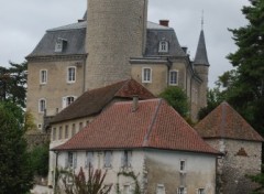 Fonds d'cran Constructions et architecture Chteau sur les berges du lac d'Annecy