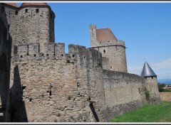 Fonds d'cran Constructions et architecture Les remparts de Carcassonne