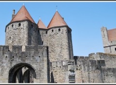 Fonds d'cran Constructions et architecture Les remparts de Carcassonne