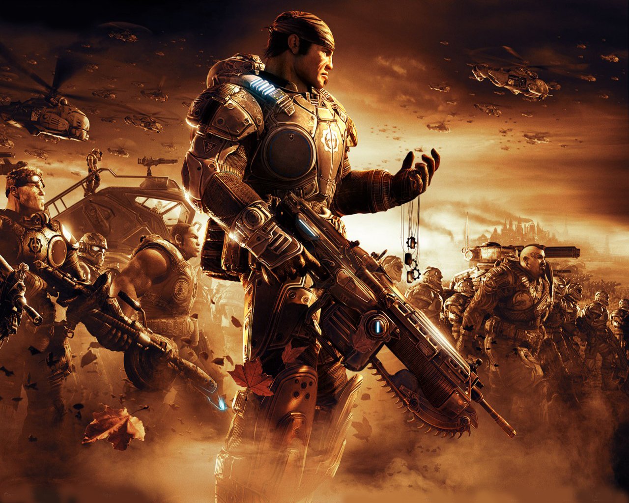 Fonds d'cran Jeux Vido Gears of War 2 Gears of war 2