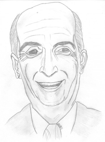 Fonds d'cran Art - Crayon Portraits Louis de Funs