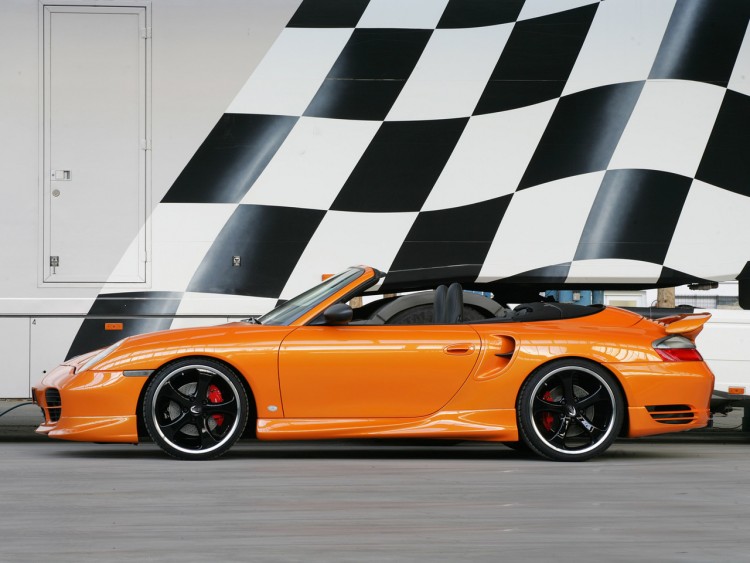 Wallpapers Cars Porsche Porsche 911 Turbo Cabriolet TechArt