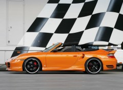 Fonds d'cran Voitures Porsche 911 Turbo Cabriolet TechArt