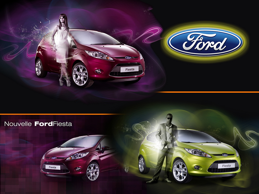 Fonds d'cran Voitures Ford NOUVELLE FORD FIESTA