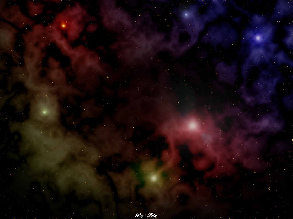 Wallpapers Digital Art Space - Universe Nbuleuse