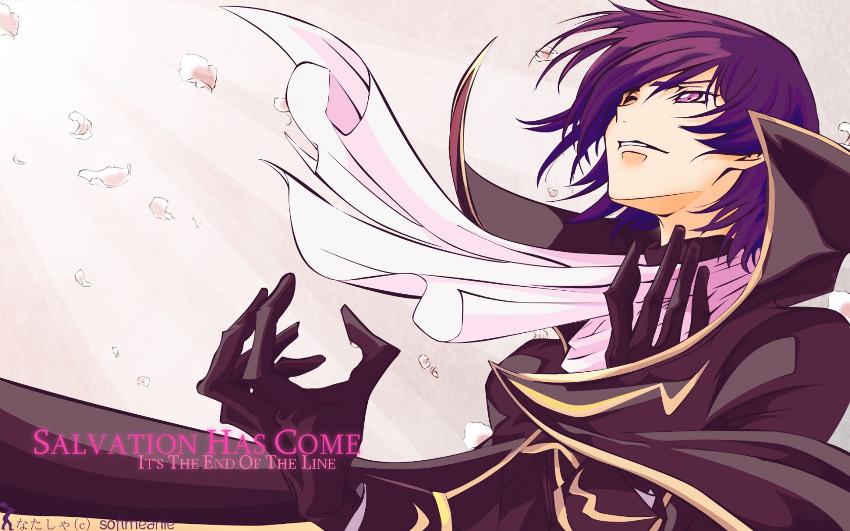 Wallpapers Manga Code Geass la fin de lelouche