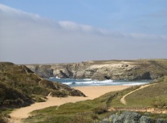 Wallpapers Nature La plage de Donnant - Belle Ile en mer - dept 46