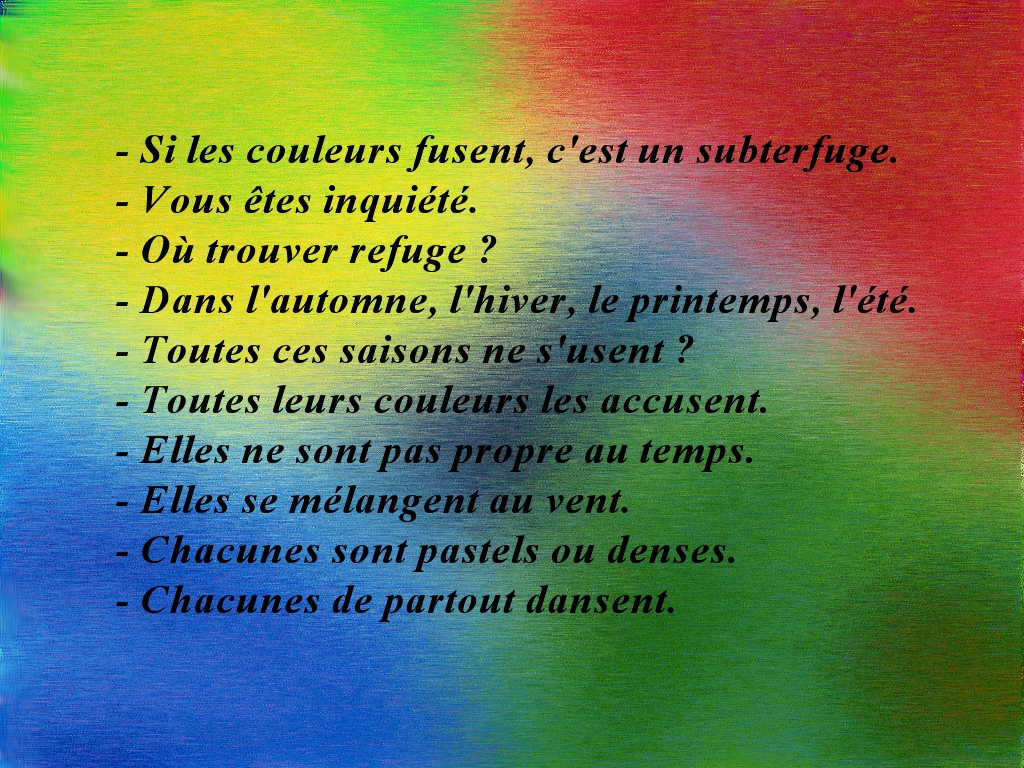 Wallpapers Digital Art Poetry - Texts saisons colores