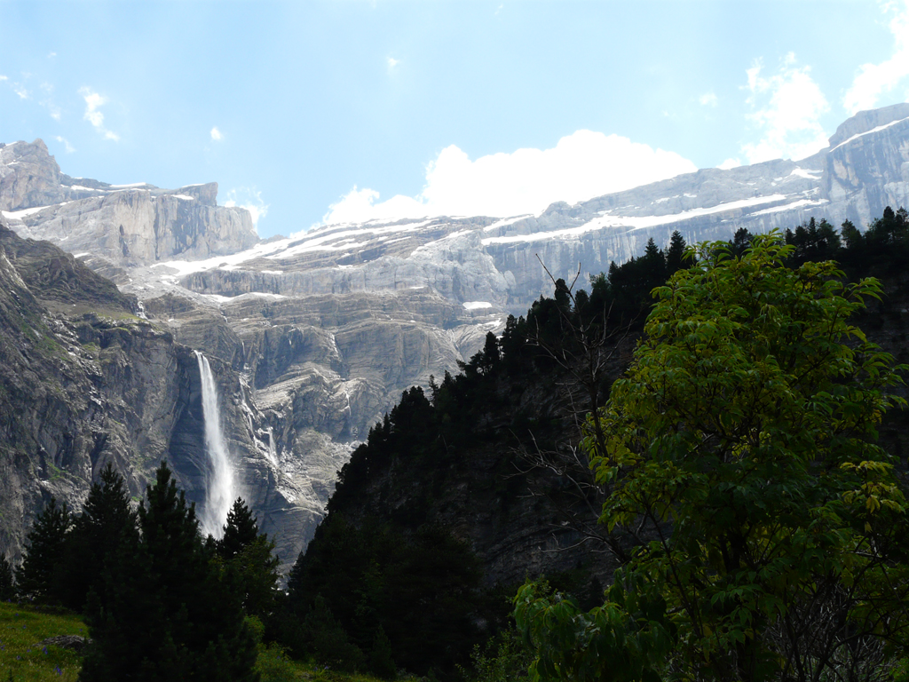 Fonds d'cran Nature Cascades - Chutes Gavarnie