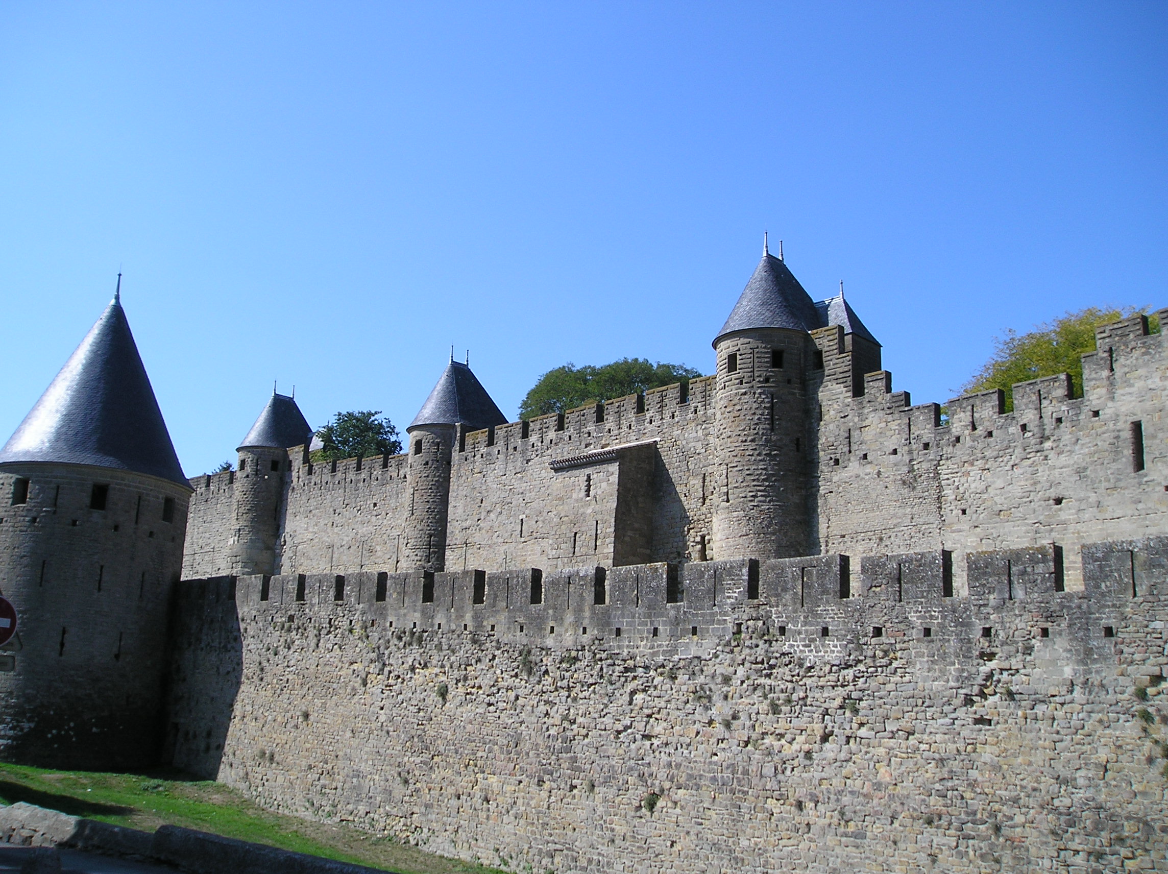 Fonds d'cran Constructions et architecture Chteaux - Palais FORTERESSE CARCASSONNE