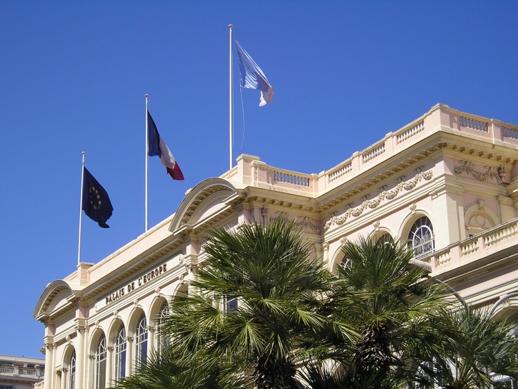 Wallpapers Constructions and architecture Miscellaneous constructions palais de l'europe a menton