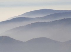 Fonds d'cran Nature La ligne bleue des Vosges