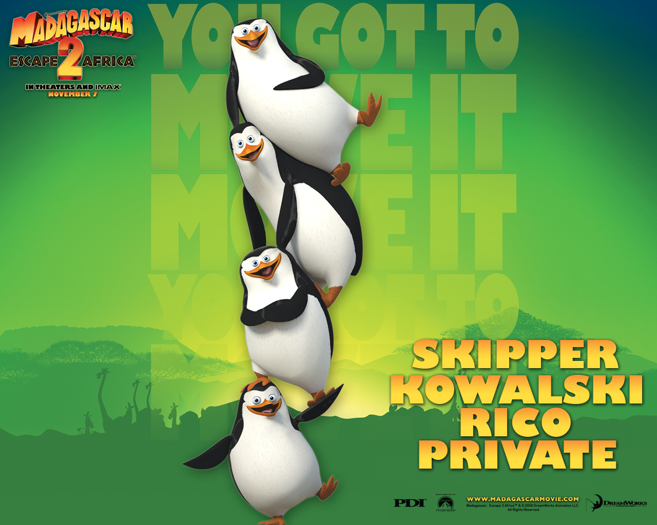 Wallpapers Cartoons Madagascar 2 