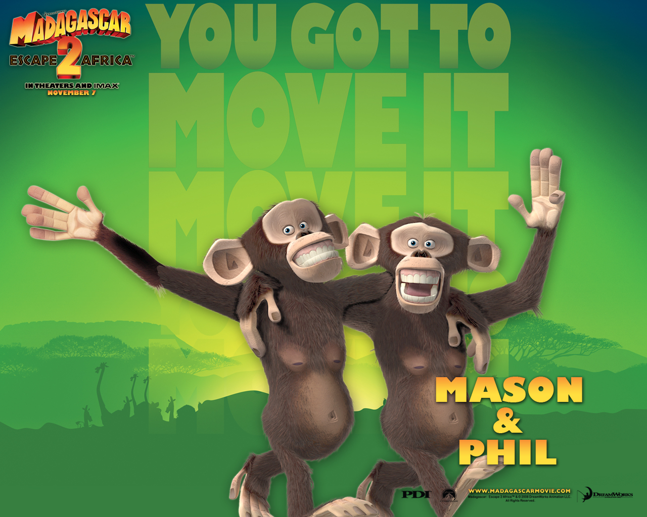 Wallpapers Cartoons Madagascar 2 