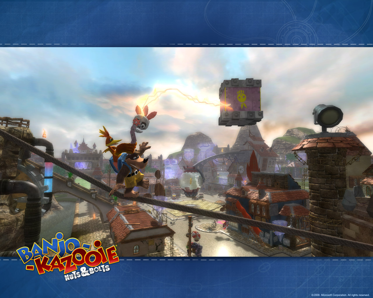 Wallpapers Video Games Banjo-Kazooie : Nuts & Bolts 