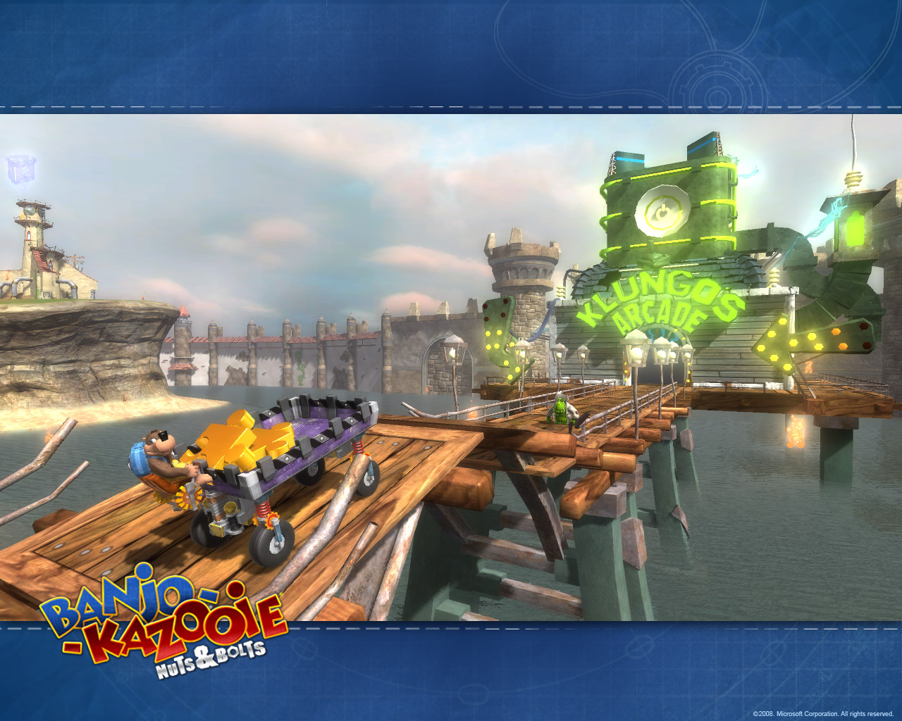 Wallpapers Video Games Banjo-Kazooie : Nuts & Bolts 