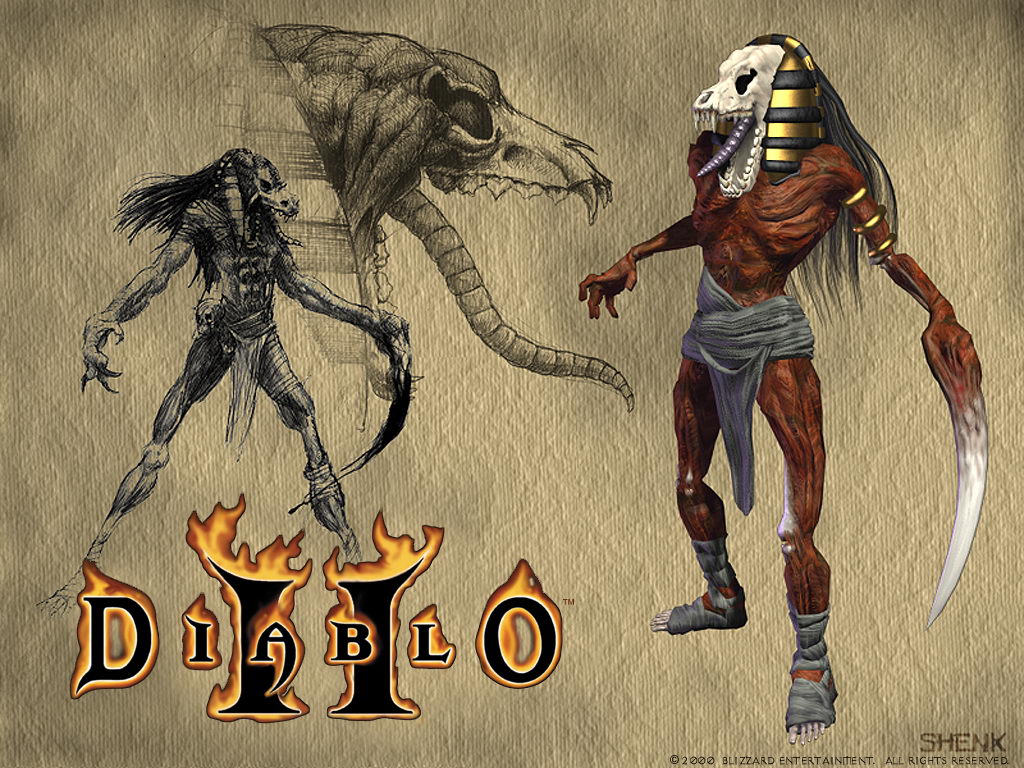 Fonds d'cran Jeux Vido Diablo 2 