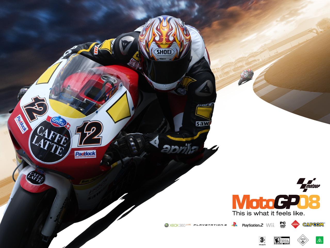 Wallpapers Video Games Moto GP 08 