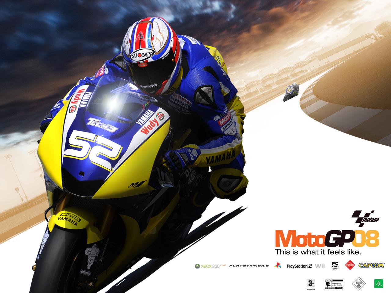 Wallpapers Video Games Moto GP 08 