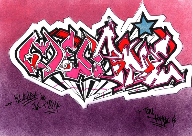 Fonds d'cran Art - Peinture Graffitis * * * Mgane * * *