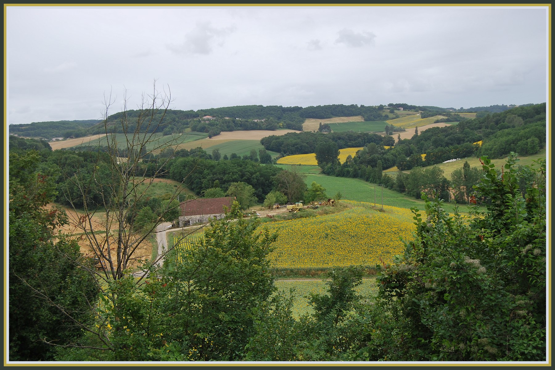 Fonds d'cran Nature Paysages Paysage du Lot-et-Garonne